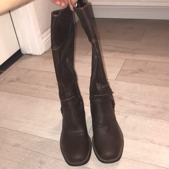 XOXO | Shoes | Xoxo Riding Boots Nwob Size 9 Brown Buckle New | Poshmark